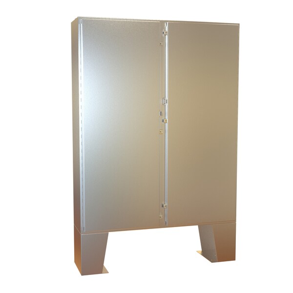 Hammond Clamps Electrical Enclosures, 60.13 in H, 12.69 in D, 48.06 in W 1422N4SSB12F - main